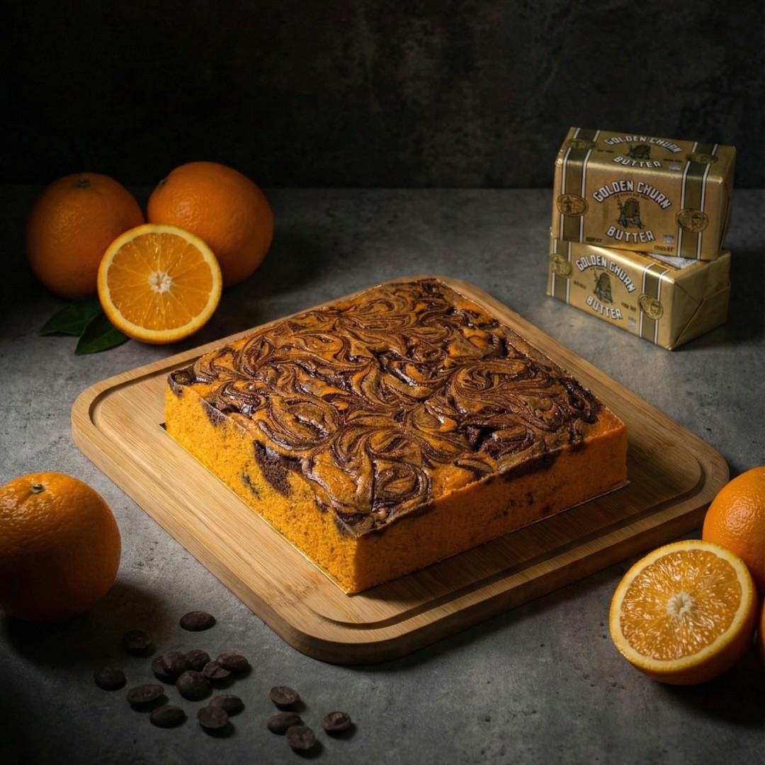 Orange Chocolate Buttercake — ButterMe Up