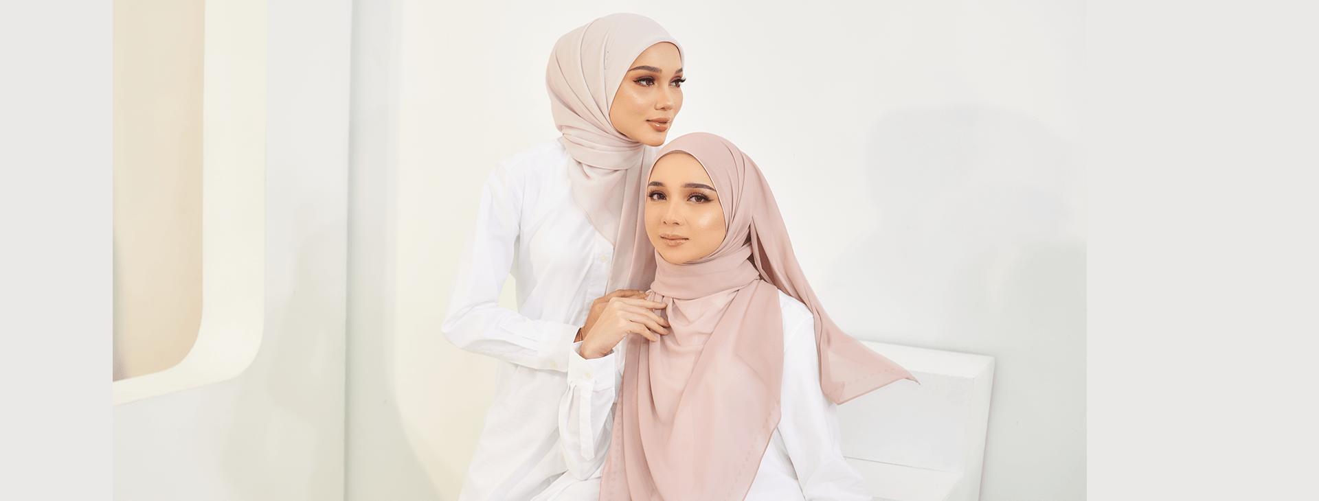 The Wardrobe Set — three complementary shades