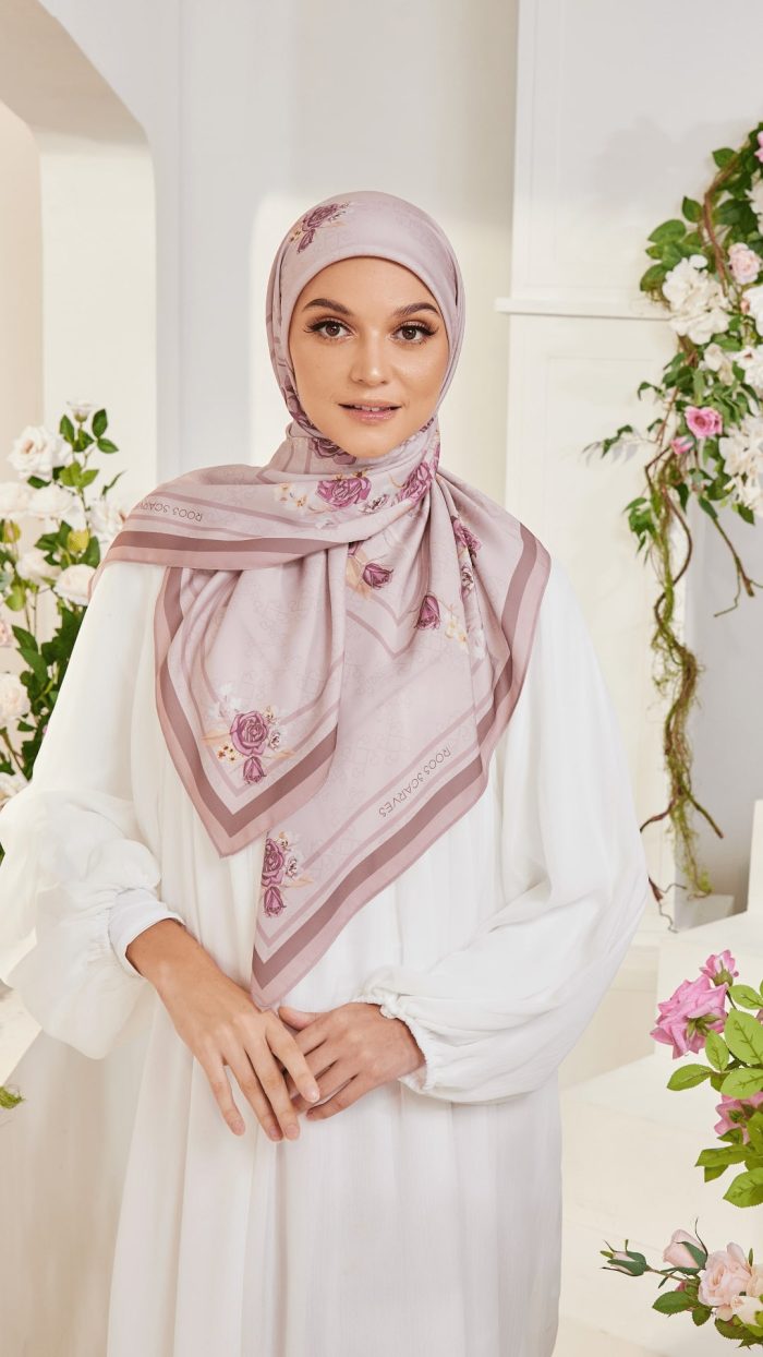 Tulin x Roos Scarves: Blush Coffee - Image 8