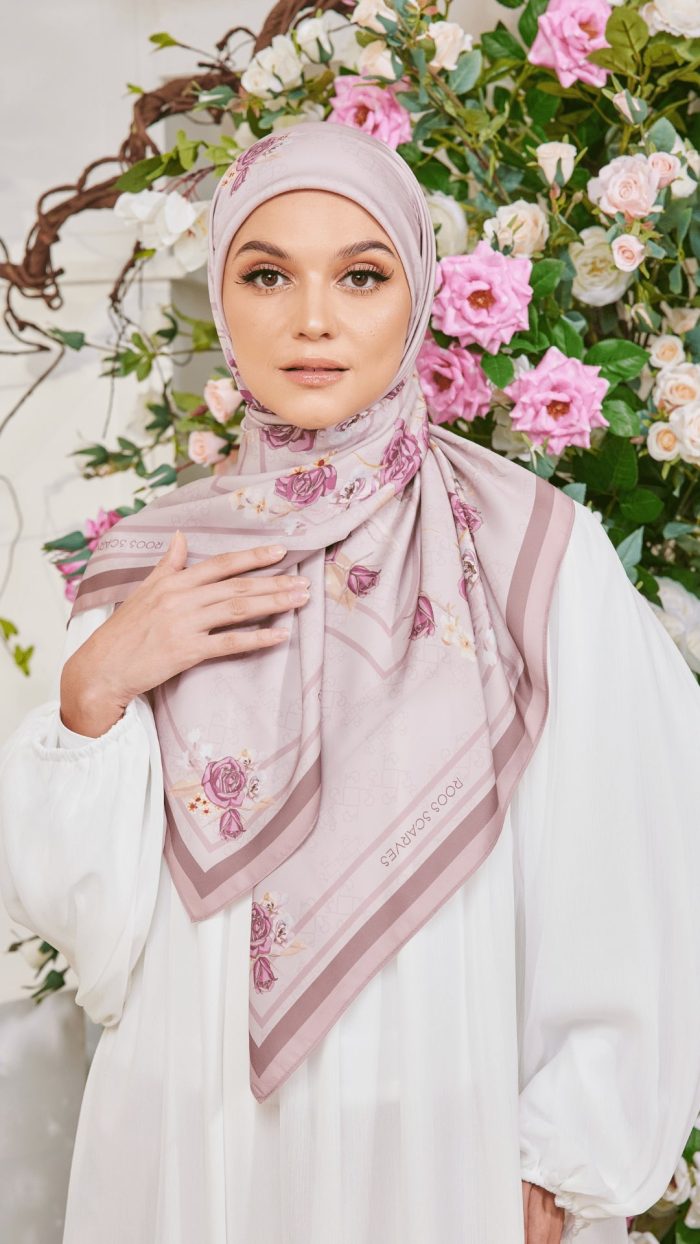 Tulin x Roos Scarves: Blush Coffee - Image 5