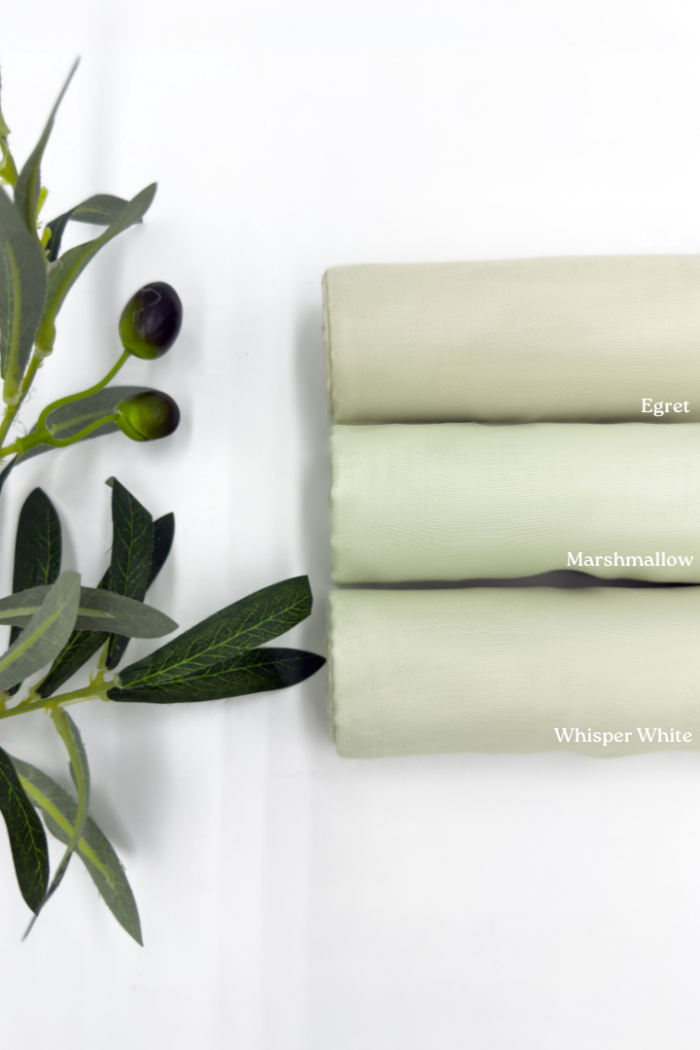 Cotton Voile Square Cream (B5) - Image 2