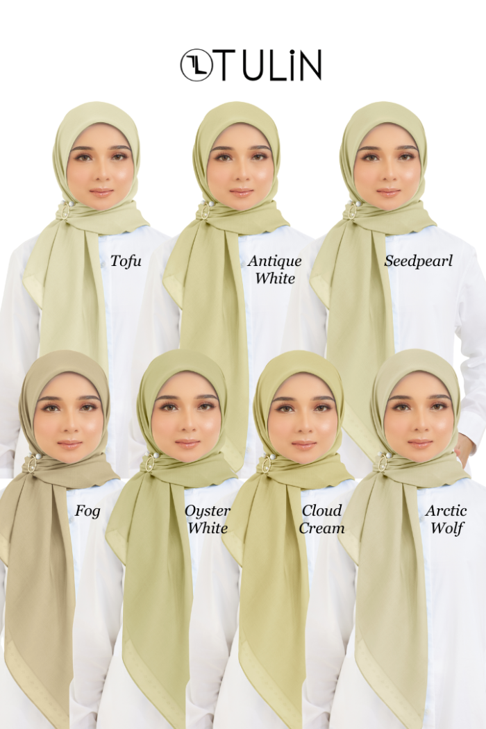 Cotton Voile Square Light Yellow (B5)