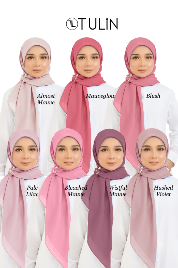 Cotton Voile Square Pink (B5)