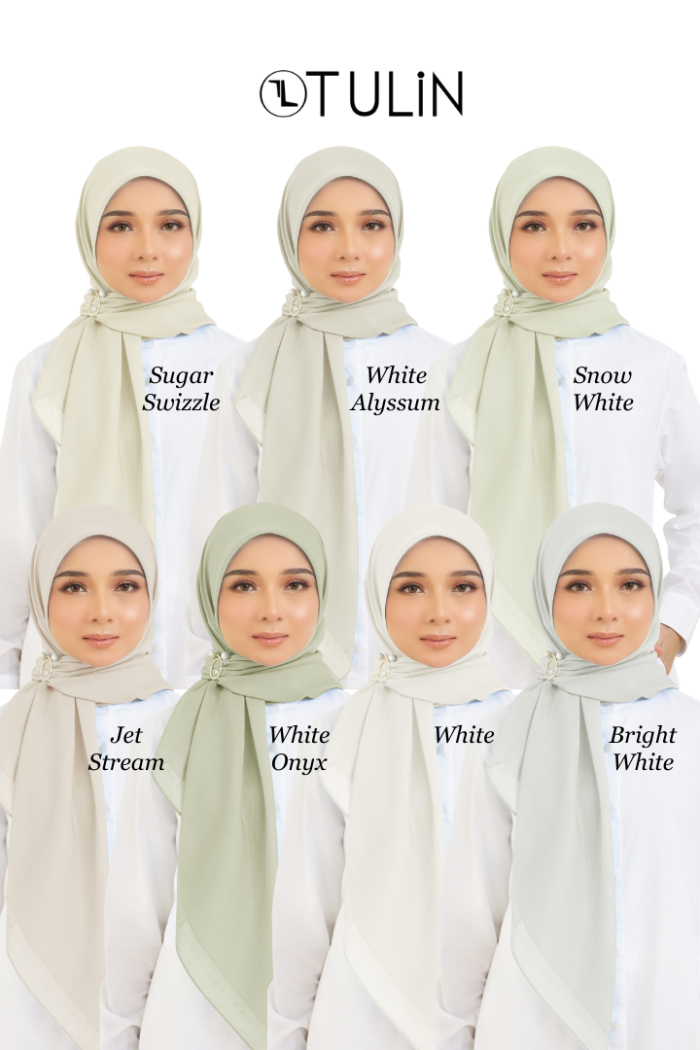 Cotton Voile Square White (B5)