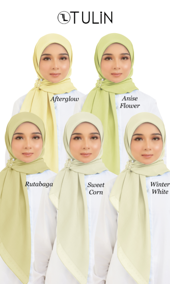 Cotton Voile Square Butter (B6)