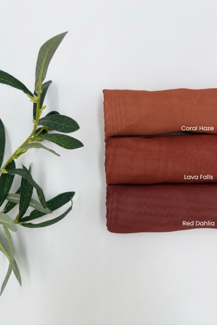 Cotton Voile Square Hot Chocolate (B6)