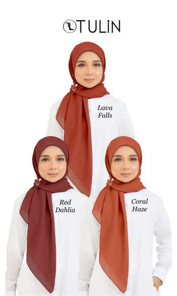 Cotton Voile Square Hot Chocolate (B6)