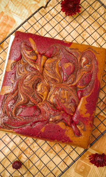 Redvelvet Chocolate Callebaut Sourcream Buttercake