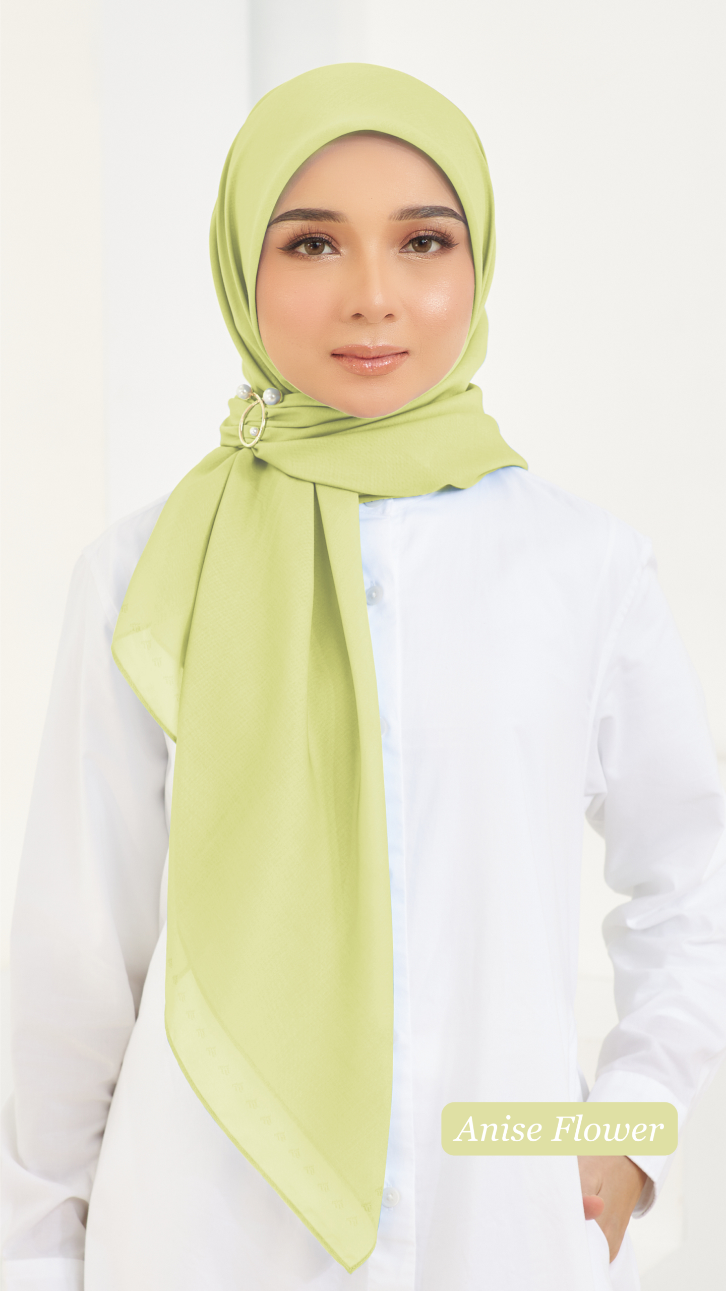 Cotton Voile Square Butter (B6) - Image 3