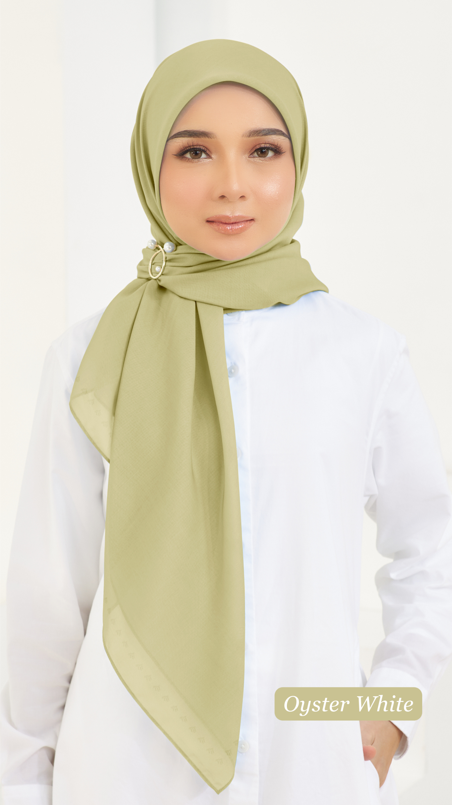 Cotton Voile Square Light Yellow (B5) - Image 7