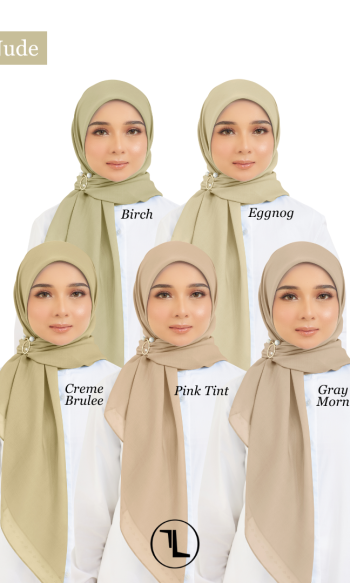 Cotton Voile Square Nude (B5)